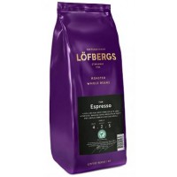 Lofbergs (Лёфбергс) Эспрессо 1кг. зерно ( Латвия-Швеция )