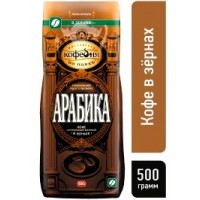 (Московская Кофейня на Паяхъ) Арабика 500г. зерно (Россия)