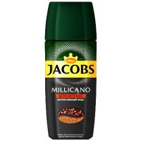 Jacobs  (Якобс) Монарх Милликано Алто Интенсо 95г. сублимированный с молотым кофе (Россия)