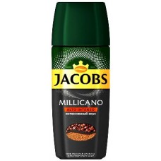Jacobs  (Якобс) Монарх Милликано Алто Интенсо 95г. сублимированный с молотым кофе (Россия)