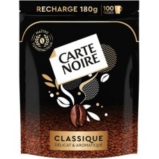 Carte Noire (Карта Нуар)  Классик  180г. сублимированный с добавлением молотого кофе (Италия Франция)