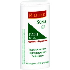 Milford (Милфорд) Заменитель сахара 1200 таблеток (Германия)