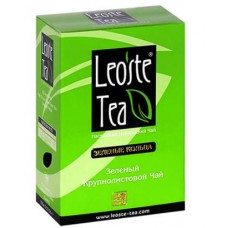 Leoste (Леосте) Зелёный Кольца 200г. уникальный зелёный чай (Шри-Ланка)