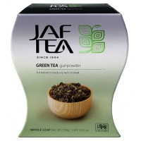 JAF tea (Джаф Ти) Ганпаудер 100г. зелёный крупнолистовой чай (Шри-Ланка)