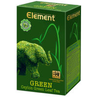 Element (Элемент) Зелёный Ганпаудер 250г. скрученный зелёный чай (Шри-Ланка)