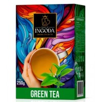 INGODA (Ингода) Зелёный 250г. зелёный листовой чай сорта Порох (Шри-Ланка)