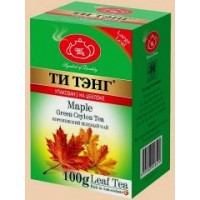 Tea Tang (Ти Тэнг) Кленовый Сироп 100г. зелёный с ароматом (Шри-Ланка)