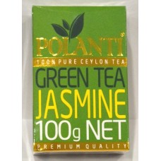 Polanti (Поланти) Грин Пекое жасмин 100г. зелёный чай c жасмином (Шри-Ланка)