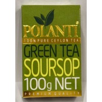 Polanti (Поланти) Соусеп 100г. зелёный чай c кусочками соусепа (Шри-Ланка)