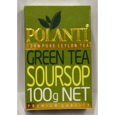 Polanti (Поланти) Соусеп 100г. зелёный чай c кусочками соусепа (Шри-Ланка)
