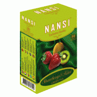 Nansi (Нанси) Клубника с Киви 100г. зелёный с кусочками клубники и киви (Шри-Ланка)