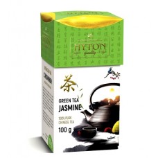 Hyton (Хайтон) Зелёный с Жасмином 90г. высокогорный зелёный чай с бутонами жасмина  (Китай)