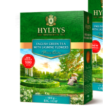 Hyleys (Хейлис) Английский Зелёный с цветками Жасмина 100г. (Россия)