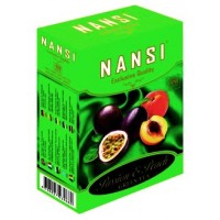 Nansi (Нанси) Маракуйя Персик 100г. зелёный с кусочками маракуйи и персика (Шри-Ланка)