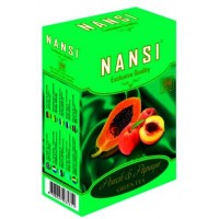 Nansi (Нанси) Персик и Папайя 100г. зелёный с кусочками папайи (Шри-Ланка)