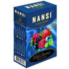 Nansi (Нанси) Лесная ягода 100г. чёрный чай с лесн.ягодами и малиной  (Шри-Ланка)