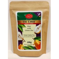 Tea Tang (Ти Тэнг) Груша 100г. зелёный с ароматом (Шри Ланка)