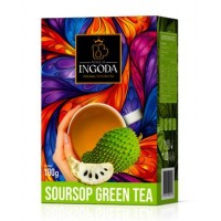 INGODA (Ингода) Зелёный Соусеп 100г. зелёный листовой чай с соусепом (Шри-Ланка)
