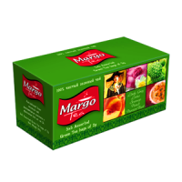 Margo (Марго) Ассорти зелёный чай с добавками 5 видов по 5 пак. (Шри-Ланка)