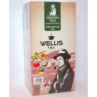 Wellis (Веллис) Зелёный Ассорти 5 видов 25пак.по 2г. (Шри-Ланка)