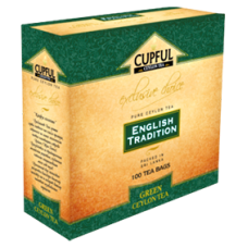 Cupful (Капфул) Зелёный 100пак. по 2г. цейлонский пакетированный (Шри Ланка)