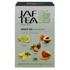 JAF tea (Джаф Ти) Фрут мелоди зелёный ассорти 5 видов 20пак. (Шри-Ланка)