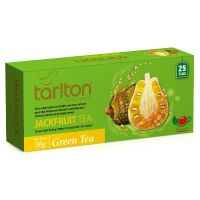 Tarlton (Тарлтон) Джек Фрукт зелёный чай с ароматом джек фрукта  25пак. по 2г. (Шри-Ланка)