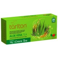 Tarlton (Тарлтон) Алоэ Вера зелёный 25пак. по 2г. (Шри-Ланка)