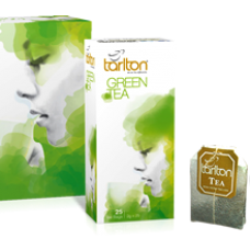 Tarlton (Тарлтон) Зелёный 25пак. по 2г. зелёный пакетированный чай (Шри-Ланка)