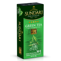 Sundari (Сандари) Грин  25пак.по 2г. зелёный пакетированный чай  (Шри-Ланка)
