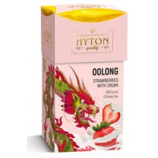Hyton (Хайтон) Клубника со сливками 90г. бирюзовый чай улун (Китай)