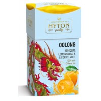 Hyton (Хайтон) Кумкват Лемонграсс Корень Лакричника 90г. бирюзовый чай улун (Китай)