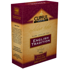 Cupful (Капфул) Английский Завтрак 250г. среднелистовой чёрный чай  (Шри-Ланка)