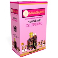 Maagadhi (Магади) Супер Пеко 200г. чёрный крупный лист (Шри-Ланка) АКЦИЯ!!!