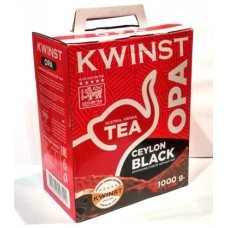 Kwinst (Квинст) ОПА 1кг. крупнолистовой чёрный чай (Шри-Ланка)