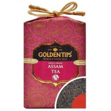 Golden Tips (Голден Типс) Ассам Королевский парчовый мешок 100г. чёрный чай (Индия)