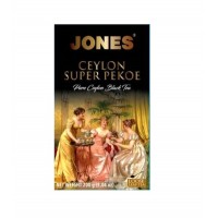 Jones (Джонс) Супер Пекое 200г. молодой крупный лист сорта Супер Пекое (Шри-Ланка)