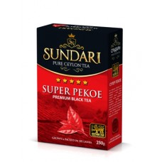 Sundari (Сандари) Супер Пекое  250г. молодой крупнолистовой чёрный чай сорта супер пекое (Шри-Ланка)