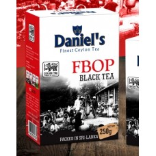 Daniel's (Дэниэлс) ФБОП 250г. молодой среднелистовой чёрный чай с типсами сорта ФБОП (Шри-Ланка)
