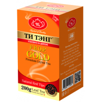 Tea Tang (Ти Тэнг) Золотой с Эхинацеей 200г. чёрный чай с нат.добавками (Шри-Ланка)