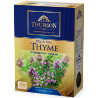 Thurson (Турсон) Тимьян(Чабрец) 100г. чёрный чай с чабрецом (Шри-Ланка)