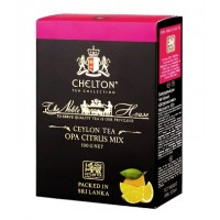 Chelton (Челтон) Благородный дом Цитрус Микс 100г. чёрный чай с маслом бергамота и цедрой цитрусовых Премиум (Шри-Ланка)