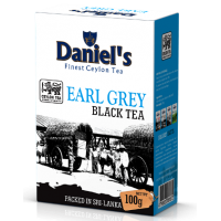 Daniel's (Дэниэлс) Эрл Грей 250г. чёрный листовой чай с маслом бергамота.(Шри-Ланка)