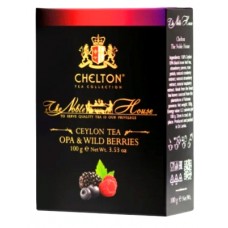Chelton (Челтон) Лесные Ягоды 100г. чёрный с кусочками и натуральным маслом ягод   Премиум (Шри-Ланка)