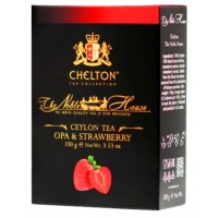 Chelton (Челтон) Клубника 100г. чёрный с кусочками и натуральным маслом ягод Премиум (Шри-Ланка)