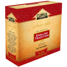 Cupful (Капфул) Английский Традиционный 100 пак. по 2г. чёрный пакетированный (Шри Ланка)
