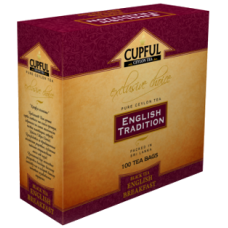 Cupful (Капфул) Английский Завтрак 100пак. по 2г. чёрный пакетированный (Шри-Ланка)