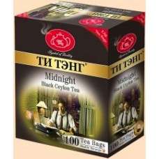 Tea Tang (Ти Тэнг) Для Полуночников 100 пак. по 2,5г. чёрный чай  (Шри Ланка)