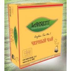 Lakruti (Лакрути) Чёрный чай 100пак. по 2 г. (Шри-Ланка)