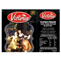Victoria (Виктория) Блэк Лейбл 100 пакетиков по 2г. чёрный цейлонский  (Шри-Ланка)